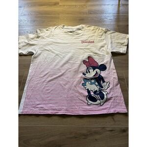 Disneyland Resort Walt Disney Minnie Tshirt Size L